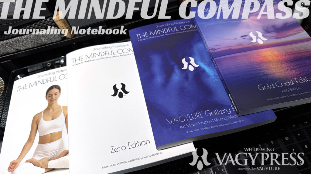 Journaling Notebook: THE MINDFUL COMPASS has been released as a groundbreaking journaling tool, backed by the neuroscientific principle of the Reticular Activating System (RAS).