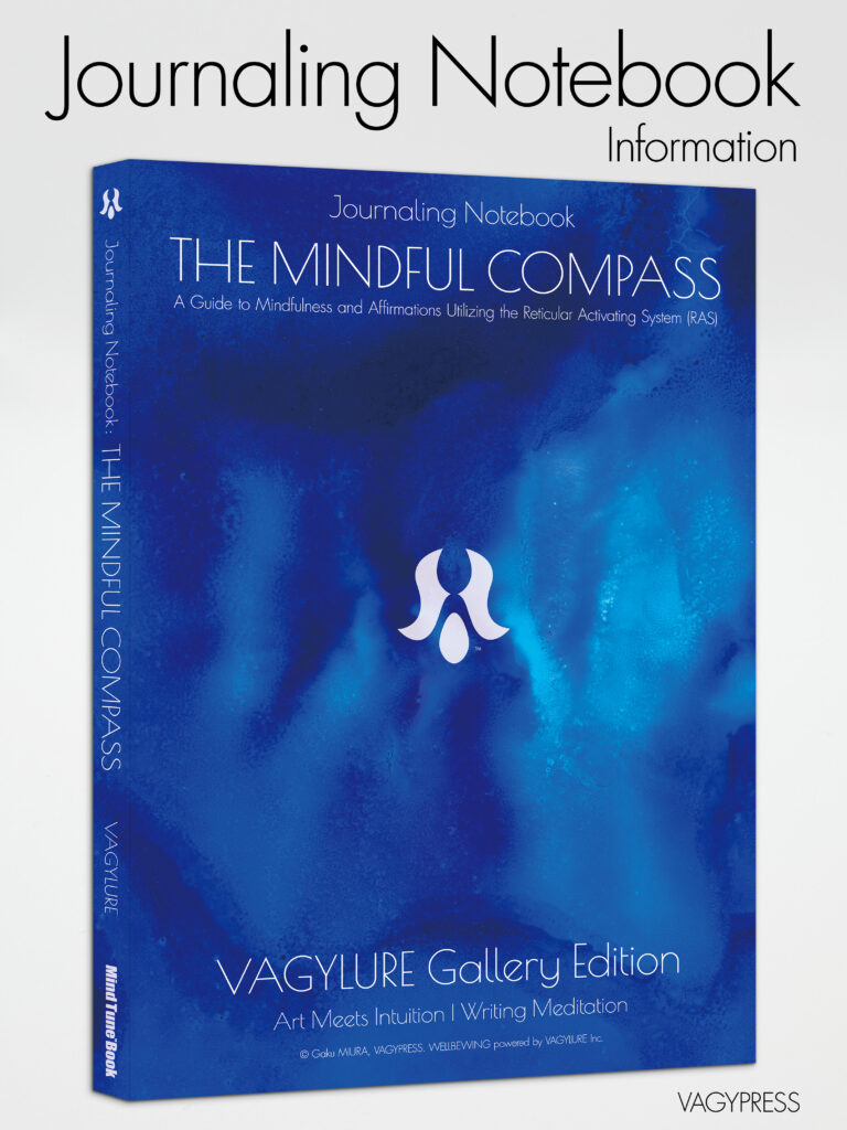 Journaling Notebook: THE MINDFUL COMPASS - A groundbreaking journaling tool backed by the neuroscientific principle of the Reticular Activating System (RAS).